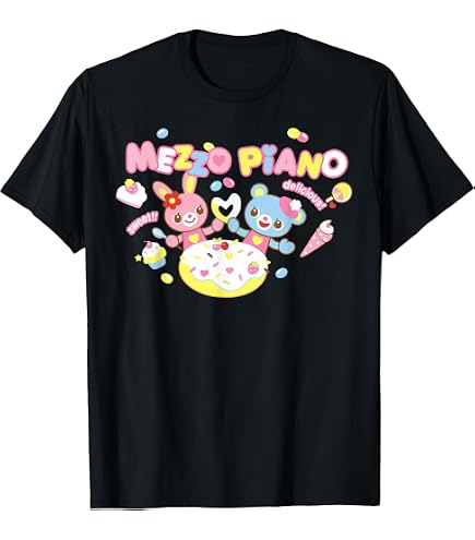 Amazon.com: Kawaii Cutecore Mezzo Piano Jojifuku Fashioned T-Shirt